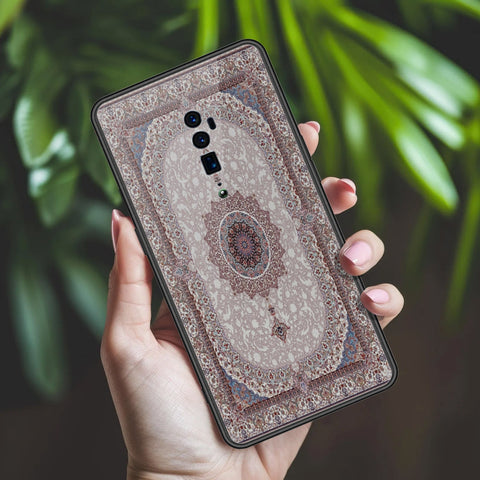 Oppo Reno 10x Zoom Cover - ONation Persian Rugs Series 2 - HQ Ultra Shine Premium Infinity Glass Soft Silicon Borders Case