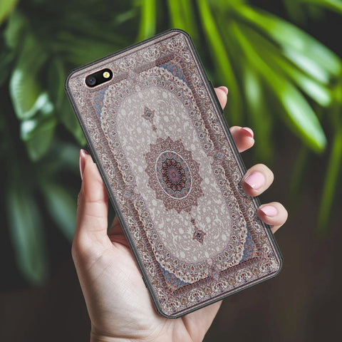 Oppo A77 Cover - ONation Persian Rugs Series 2 - HQ Ultra Shine Premium Infinity Glass Soft Silicon Borders Case