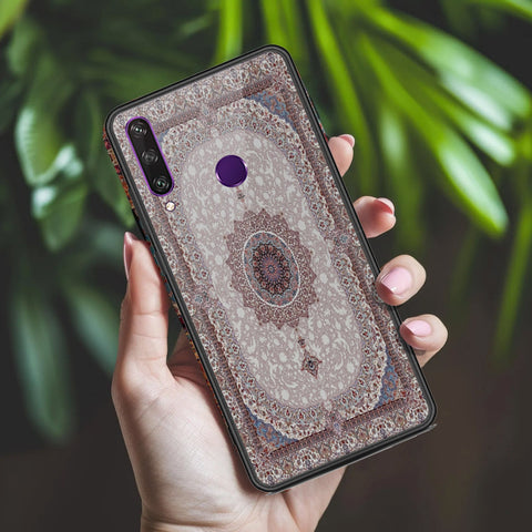 Huawei Y6p Cover - ONation Persian Rugs Series 2 - HQ Ultra Shine Premium Infinity Glass Soft Silicon Borders Case