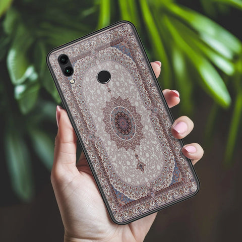 Huawei Honor 10 Lite Cover - ONation Persian Rugs Series 2 - HQ Ultra Shine Premium Infinity Glass Soft Silicon Borders Case
