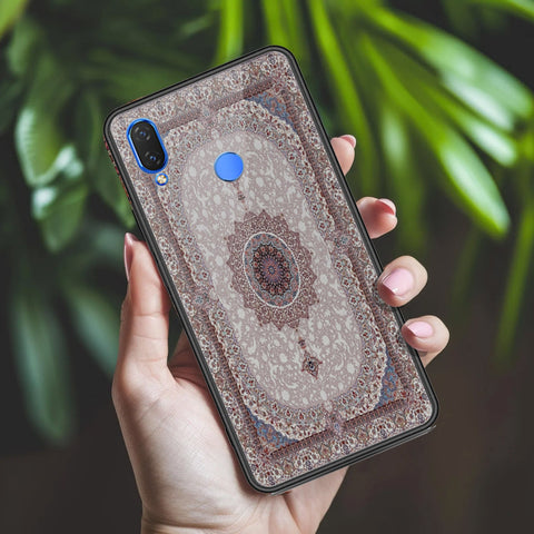 Huawei Y9 2019 Cover - ONation Persian Rugs Series 2 - HQ Ultra Shine Premium Infinity Glass Soft Silicon Borders Case