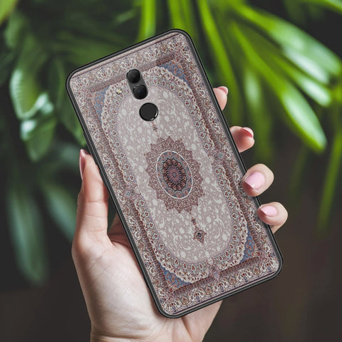 Huawei Mate 20 Lite Cover - ONation Persian Rugs Series 2 - HQ Ultra Shine Premium Infinity Glass Soft Silicon Borders Case