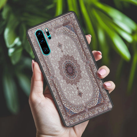 Huawei P30 Pro Cover - ONation Persian Rugs Series 2 - HQ Ultra Shine Premium Infinity Glass Soft Silicon Borders Case
