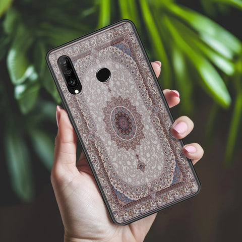 Huawei P30 lite Cover - ONation Persian Rugs Series 2 - HQ Ultra Shine Premium Infinity Glass Soft Silicon Borders Case