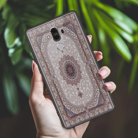 Huawei Mate 9 Cover - ONation Persian Rugs Series 2 - HQ Ultra Shine Premium Infinity Glass Soft Silicon Borders Case