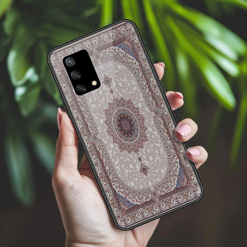 Oppo F19 Cover - ONation Persian Rugs Series 2 - HQ Ultra Shine Premium Infinity Glass Soft Silicon Borders Case