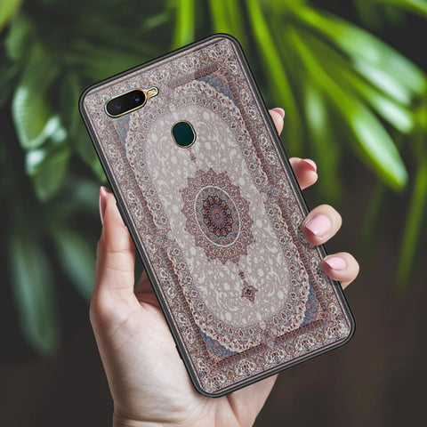 Oppo A5s Cover - ONation Persian Rugs Series 2 - HQ Ultra Shine Premium Infinity Glass Soft Silicon Borders Case