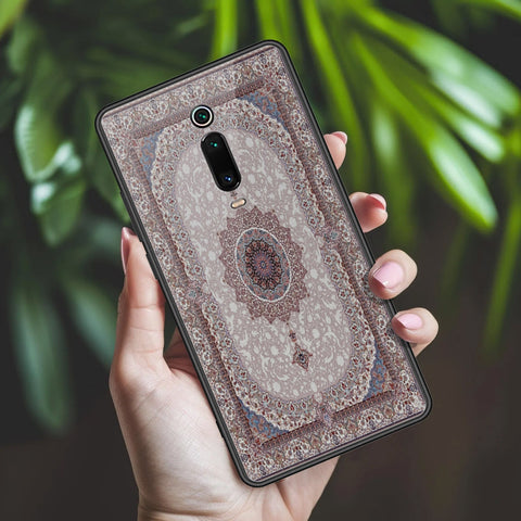 Xiaomi Mi 9T Pro Cover - ONation Persian Rugs Series 2 - HQ Ultra Shine Premium Infinity Glass Soft Silicon Borders Case
