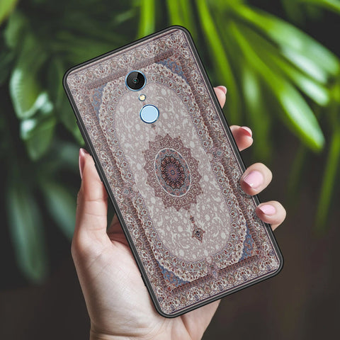 Xiaomi Redmi Note 5 / Redmi 5 Plus Cover - ONation Persian Rugs Series 2 - HQ Ultra Shine Premium Infinity Glass Soft Silicon Borders Case