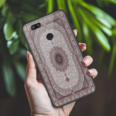 Xiaomi Mi A1 / Mi 5X Cover - ONation Persian Rugs Series 2 - HQ Ultra Shine Premium Infinity Glass Soft Silicon Borders Case