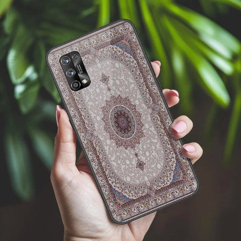 Realme 7 Pro Cover - ONation Persian Rugs Series 2 - HQ Ultra Shine Premium Infinity Glass Soft Silicon Borders Case