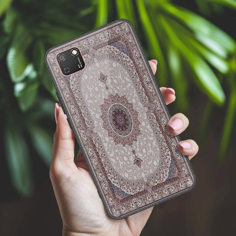 Huawei Y5p Cover - ONation Persian Rugs Series 2 - HQ Ultra Shine Premium Infinity Glass Soft Silicon Borders Case
