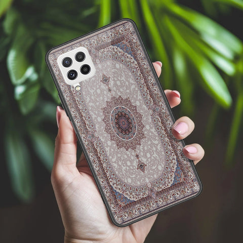 Samsung Galaxy A22 Cover - ONation Persian Rugs Series 2 - HQ Ultra Shine Premium Infinity Glass Soft Silicon Borders Case