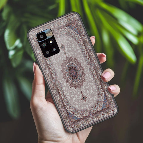 Xiaomi Redmi 10 Cover - ONation Persian Rugs Series 2 - HQ Ultra Shine Premium Infinity Glass Soft Silicon Borders Case