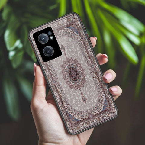 OnePlus Nord CE 2 5G Cover - ONation Persian Rugs Series 2 - HQ Ultra Shine Premium Infinity Glass Soft Silicon Borders Case