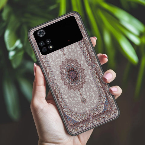 Xiaomi Poco M4 Pro Cover - ONation Persian Rugs Series 2 - HQ Ultra Shine Premium Infinity Glass Soft Silicon Borders Case