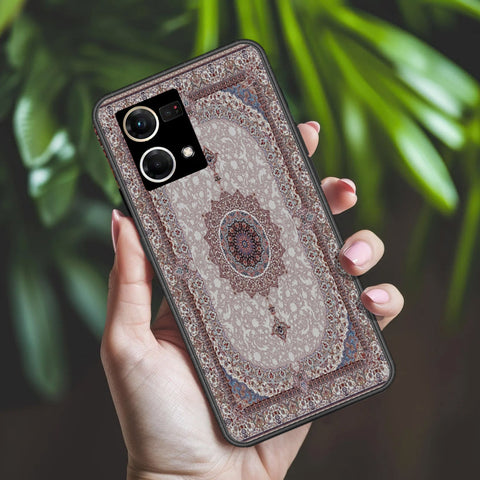 Oppo Reno 7 4G Cover - ONation Persian Rugs Series 2 - HQ Ultra Shine Premium Infinity Glass Soft Silicon Borders Case