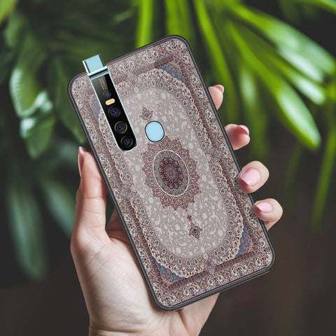 Tecno Camon 15 Pro Cover - ONation Persian Rugs Series 2 - HQ Ultra Shine Premium Infinity Glass Soft Silicon Borders Case