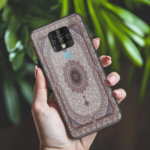 Tecno Camon 16 Cover - ONation Persian Rugs Series 2 - HQ Ultra Shine Premium Infinity Glass Soft Silicon Borders Case
