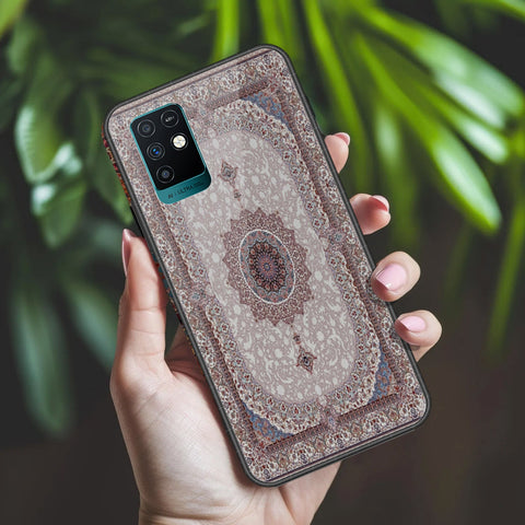 Infinix Note 10 Cover - ONation Persian Rugs Series 2 - HQ Ultra Shine Premium Infinity Glass Soft Silicon Borders Case