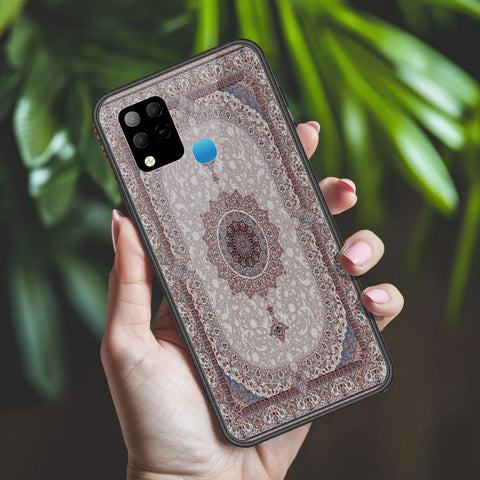 Infinix Hot 10s Cover - ONation Persian Rugs Series 2 - HQ Ultra Shine Premium Infinity Glass Soft Silicon Borders Case
