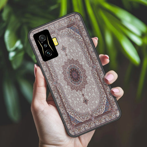 Xiaomi Poco F4 GT Cover - ONation Persian Rugs Series 2 - HQ Ultra Shine Premium Infinity Glass Soft Silicon Borders Case