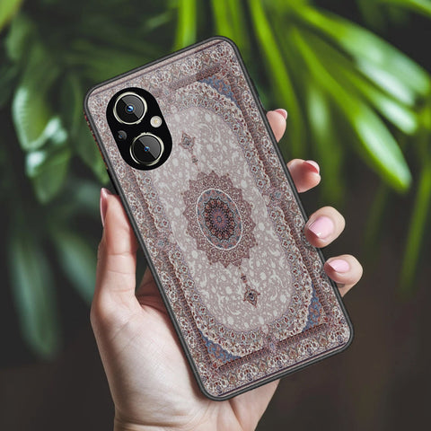 Oppo Reno 7Z 5G Cover - ONation Persian Rugs Series 2 - HQ Ultra Shine Premium Infinity Glass Soft Silicon Borders Case