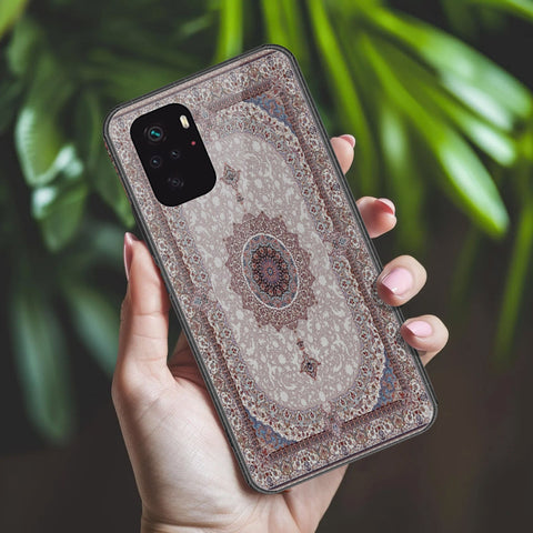Xiaomi Redmi Note 10s Cover - ONation Persian Rugs Series 2 - HQ Ultra Shine Premium Infinity Glass Soft Silicon Borders Case