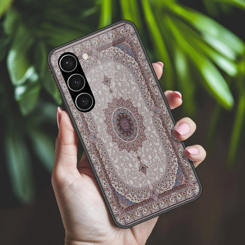 Samsung Galaxy S23 Plus 5G Cover - ONation Persian Rugs Series 2 - HQ Ultra Shine Premium Infinity Glass Soft Silicon Borders Case