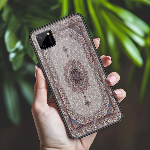 Realme C11 Cover - ONation Persian Rugs Series 2 - HQ Ultra Shine Premium Infinity Glass Soft Silicon Borders Case