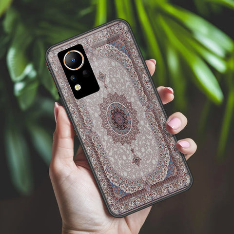 Infinix Note 12 Cover - ONation Persian Rugs Series 2 - HQ Ultra Shine Premium Infinity Glass Soft Silicon Borders Case