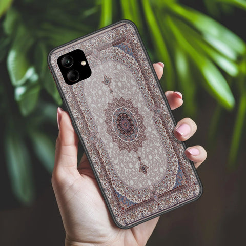 Samsung Galaxy M04 4G Cover - ONation Persian Rugs Series 2 - HQ Ultra Shine Premium Infinity Glass Soft Silicon Borders Case
