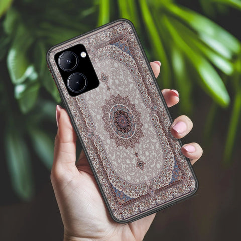 Realme C33 Cover - ONation Persian Rugs Series 2 - HQ Ultra Shine Premium Infinity Glass Soft Silicon Borders Case