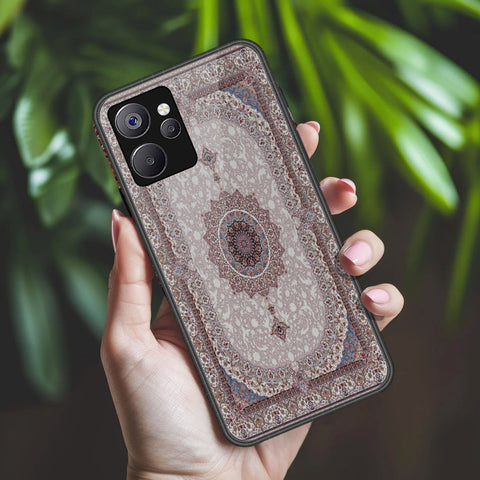 Realme 9i 5G Cover - ONation Persian Rugs Series 2 - HQ Ultra Shine Premium Infinity Glass Soft Silicon Borders Case