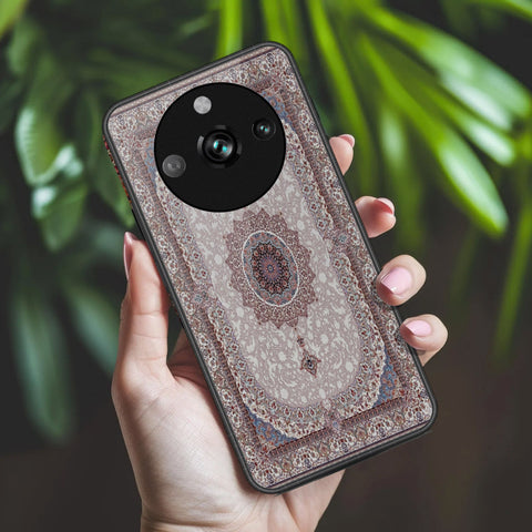 Realme 11 Pro Cover - ONation Persian Rugs Series 2 - HQ Ultra Shine Premium Infinity Glass Soft Silicon Borders Case