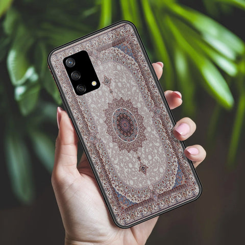 Oppo A74 Cover - ONation Persian Rugs Series 2 - HQ Ultra Shine Premium Infinity Glass Soft Silicon Borders Case