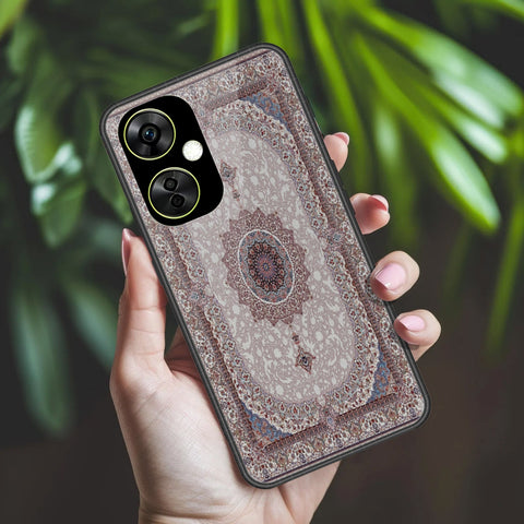 OnePlus Nord CE3 Lite Cover - ONation Persian Rugs Series 2 - HQ Ultra Shine Premium Infinity Glass Soft Silicon Borders Case