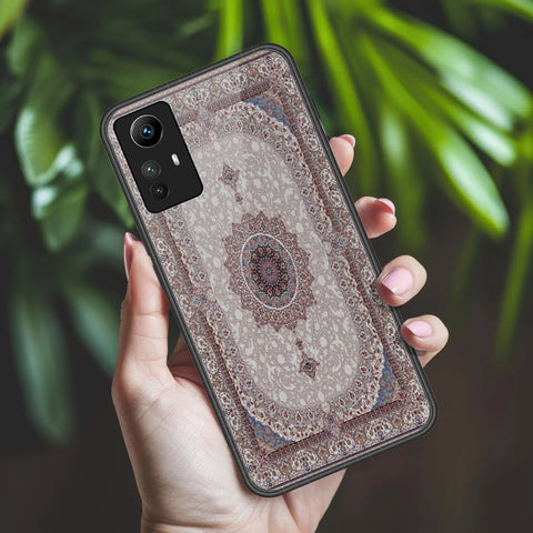 Xiaomi Redmi Note 12S Cover - ONation Persian Rugs Series 2 - HQ Ultra Shine Premium Infinity Glass Soft Silicon Borders Case