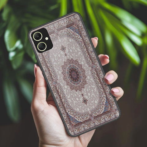 Samsung Galaxy F05 Cover - Onation Persian Rugs Series 2 - HQ Ultra Shine Premium Infinity Glass Soft Silicon Borders Case