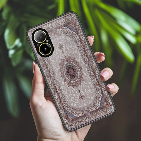 Realme C67 4G Cover - ONation Persian Rugs Series 2 - HQ Ultra Shine Premium Infinity Glass Soft Silicon Borders Case