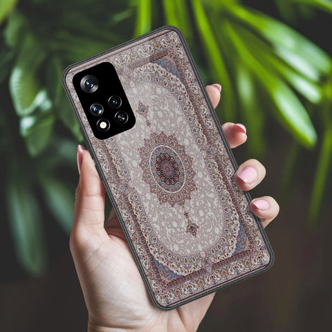 Xiaomi Poco X4 NFC Cover - Onation Persian Rugs Series 2 - HQ Ultra Shine Premium Infinity Glass Soft Silicon Borders Case