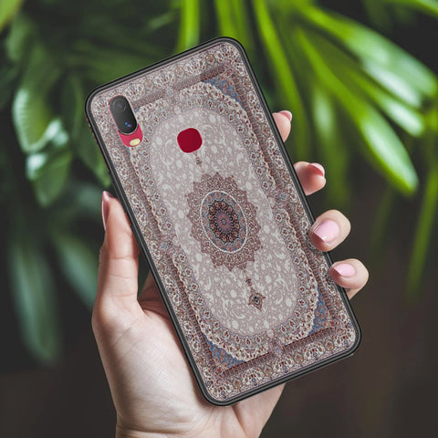 Vivo Y11 2019 Cover - ONation Persian Rugs Series 2 - HQ Ultra Shine Premium Infinity Glass Soft Silicon Borders Case