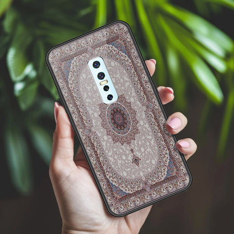 Vivo V17 Pro Cover - ONation Persian Rugs Series 2 - HQ Ultra Shine Premium Infinity Glass Soft Silicon Borders Case