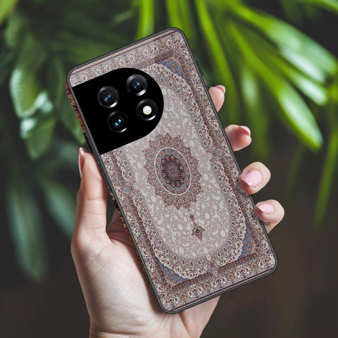OnePlus Ace 2 Pro Cover - ONation Persian Rugs Series 2 - HQ Ultra Shine Premium Infinity Glass Soft Silicon Borders Case