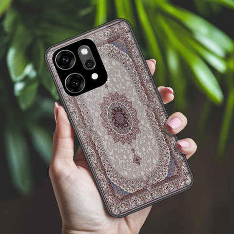 Oppo Reno 14 Pro Cover - ONation Persian Rugs Series 2 - HQ Ultra Shine Premium Infinity Glass Soft Silicon Borders Case