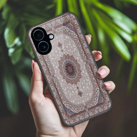 iPhone 17 - ONation Persian Rugs Series 2 - HQ Ultra Shine Premium Infinity Glass Soft Silicon Borders Case