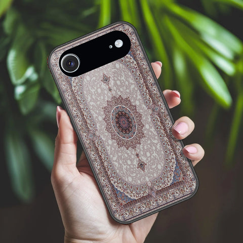 iPhone 17 Air - ONation Persian Rugs Series 2 - HQ Ultra Shine Premium Infinity Glass Soft Silicon Borders Case
