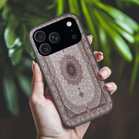 iPhone 17 Pro - ONation Persian Rugs Series 2 - HQ Ultra Shine Premium Infinity Glass Soft Silicon Borders Case