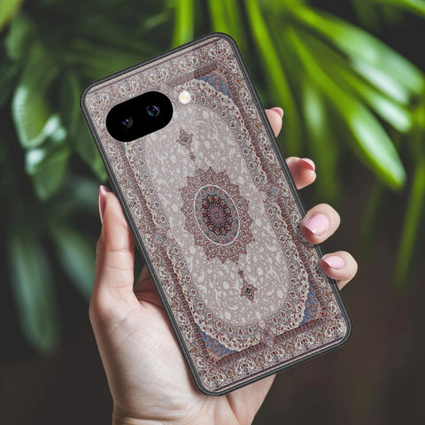 Google Pixel 9a Cover - ONation Persian Rugs Series 2 - HQ Ultra Shine Premium Infinity Glass Soft Silicon Borders Case