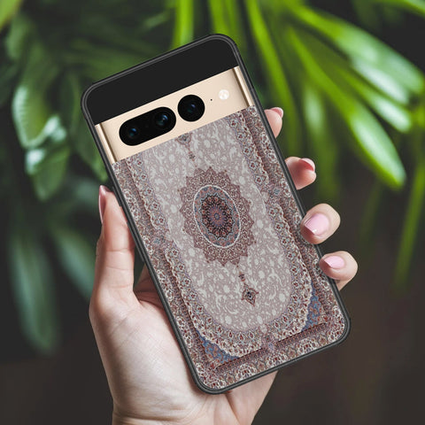 Google Pixel 7 Pro Cover - ONation Persian Rugs Series 2 - HQ Ultra Shine Premium Infinity Glass Soft Silicon Borders Case